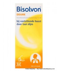 Bisolvon Drank 8mg/5ml for stuck cough  200ml